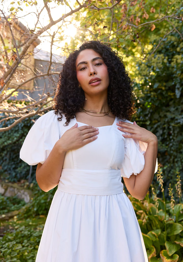 Modest Cotton Dress