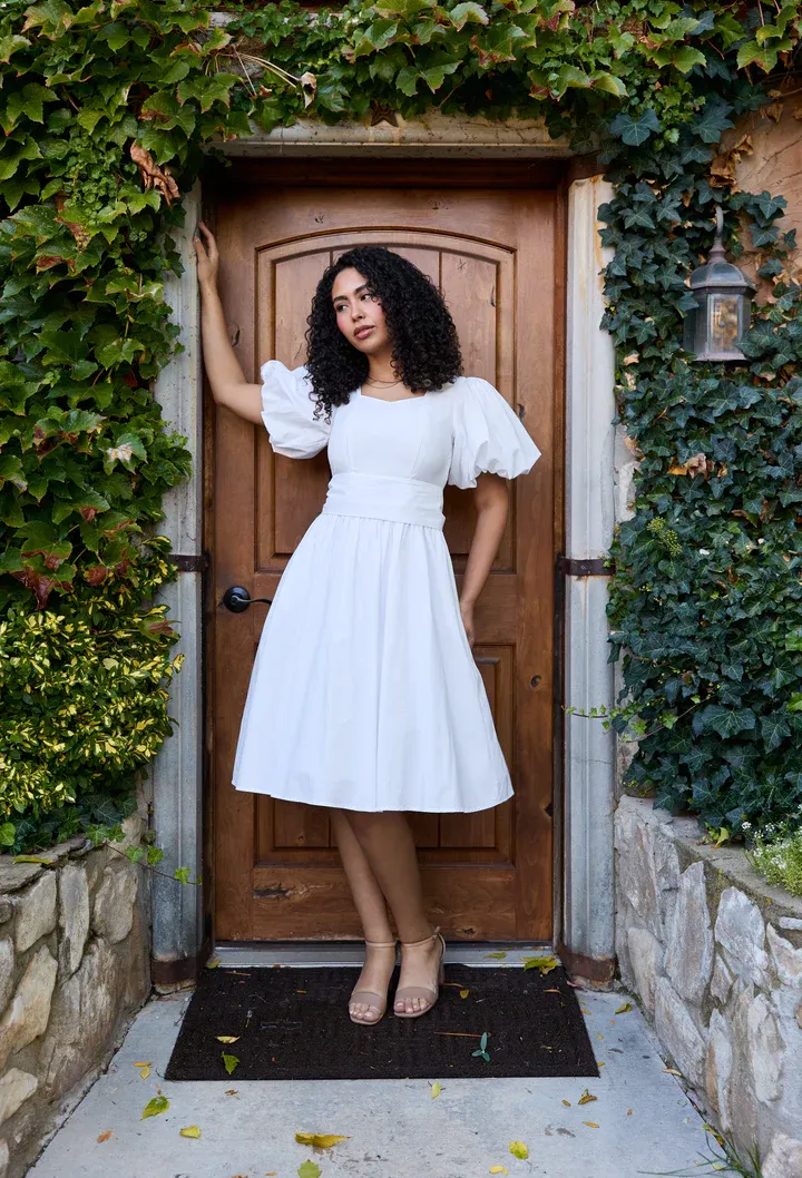 Modest Cotton Dress