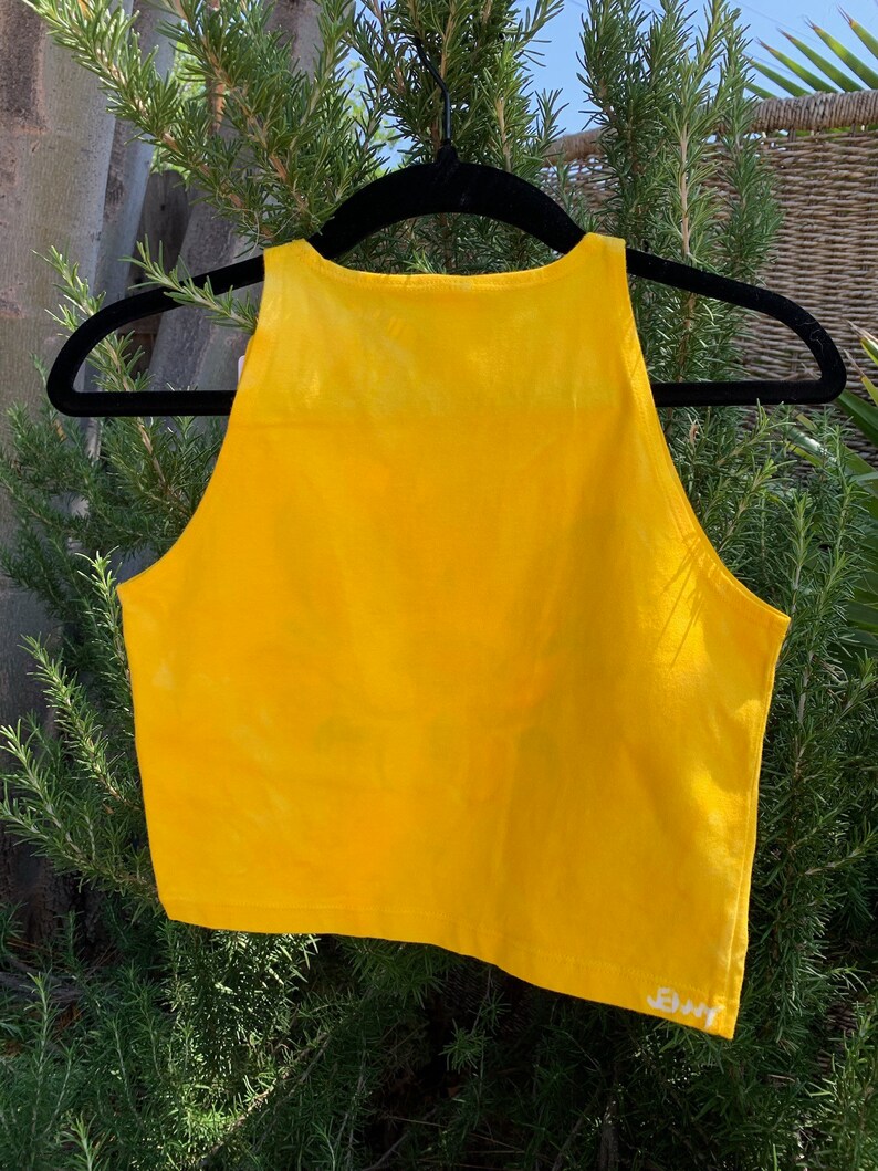 Thriving Flower Batik Crop Top