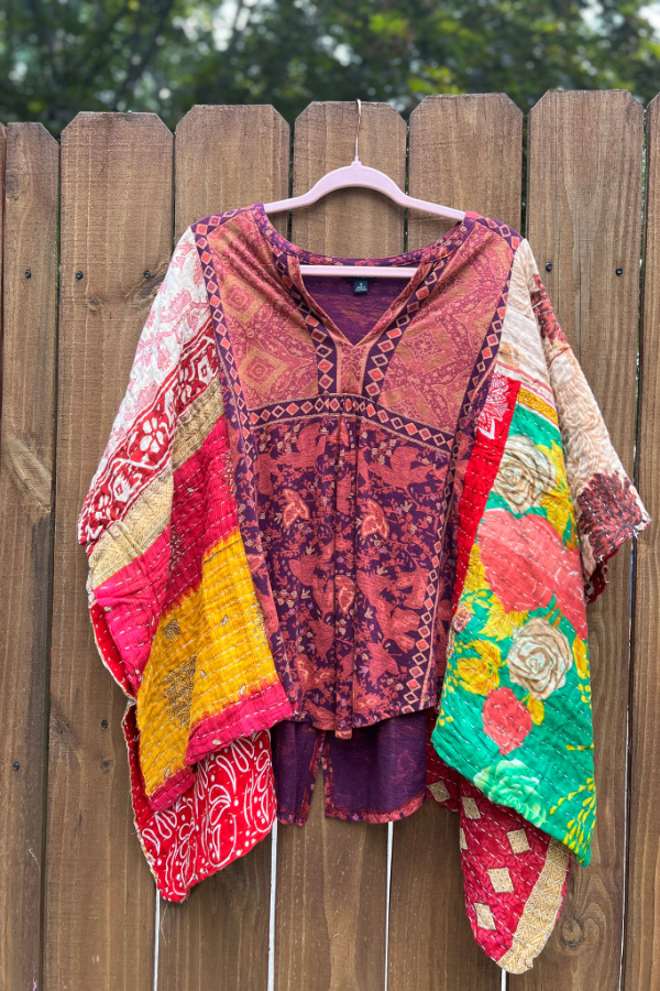 lucky BOHO print Mix & Match Tee （No Patch）