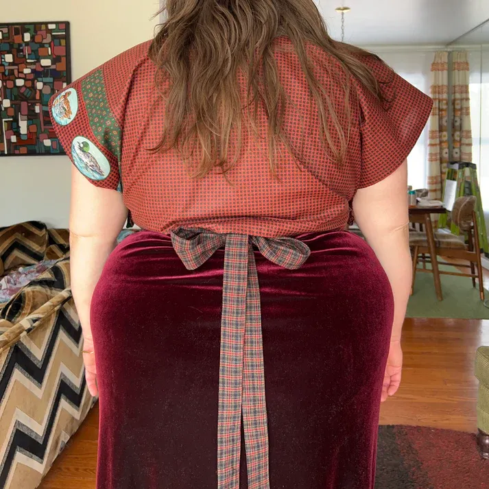 Bufflehead Duck Wrap Top