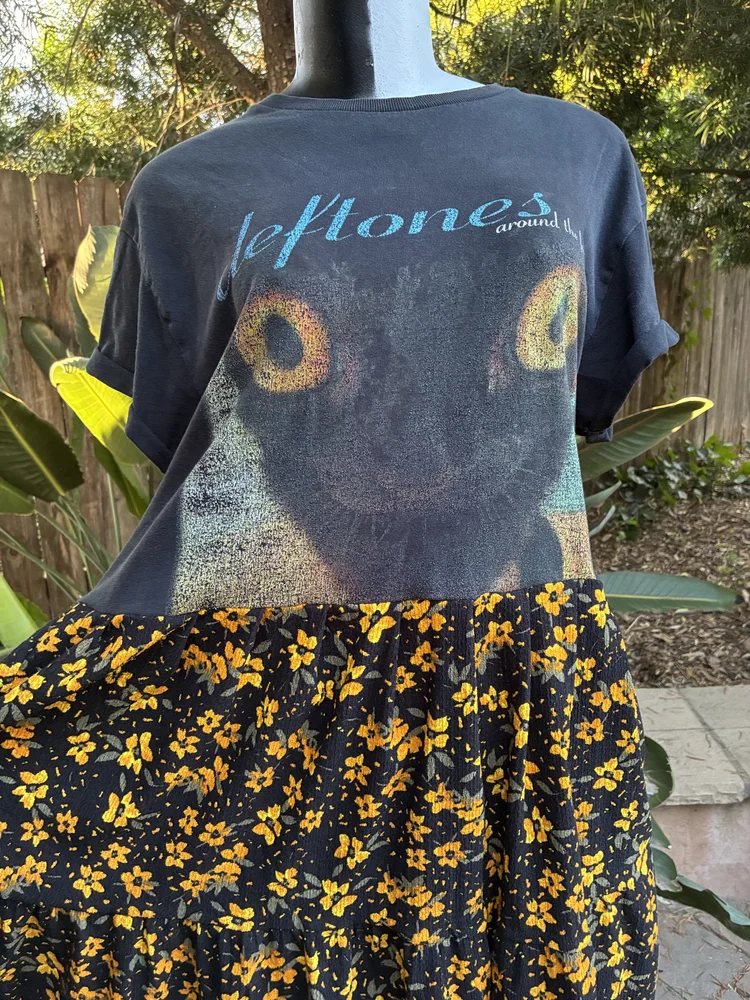 Deftones Patchwork Dress