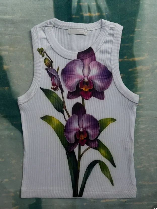 Flower Crop Top