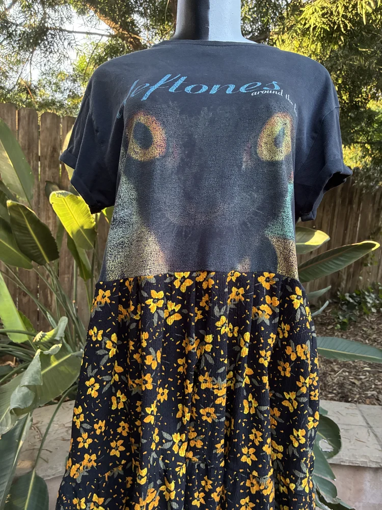 Deftones Patchwork Dress