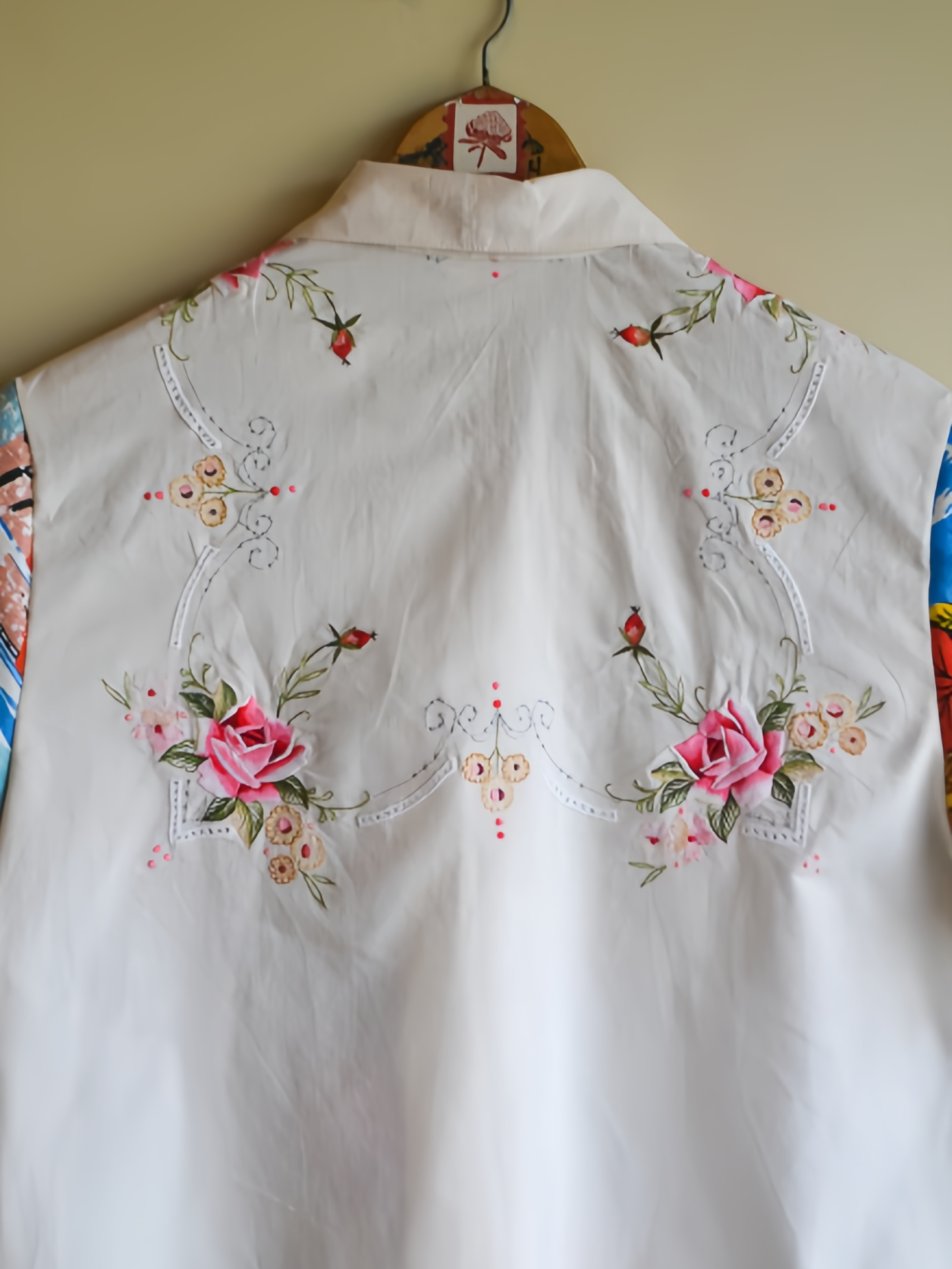 Button Up Shirt | Snowy Mountains