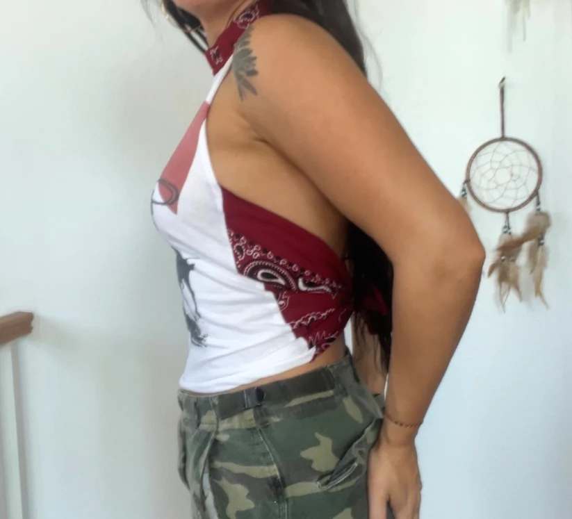 Marlboro Flame Halter Top