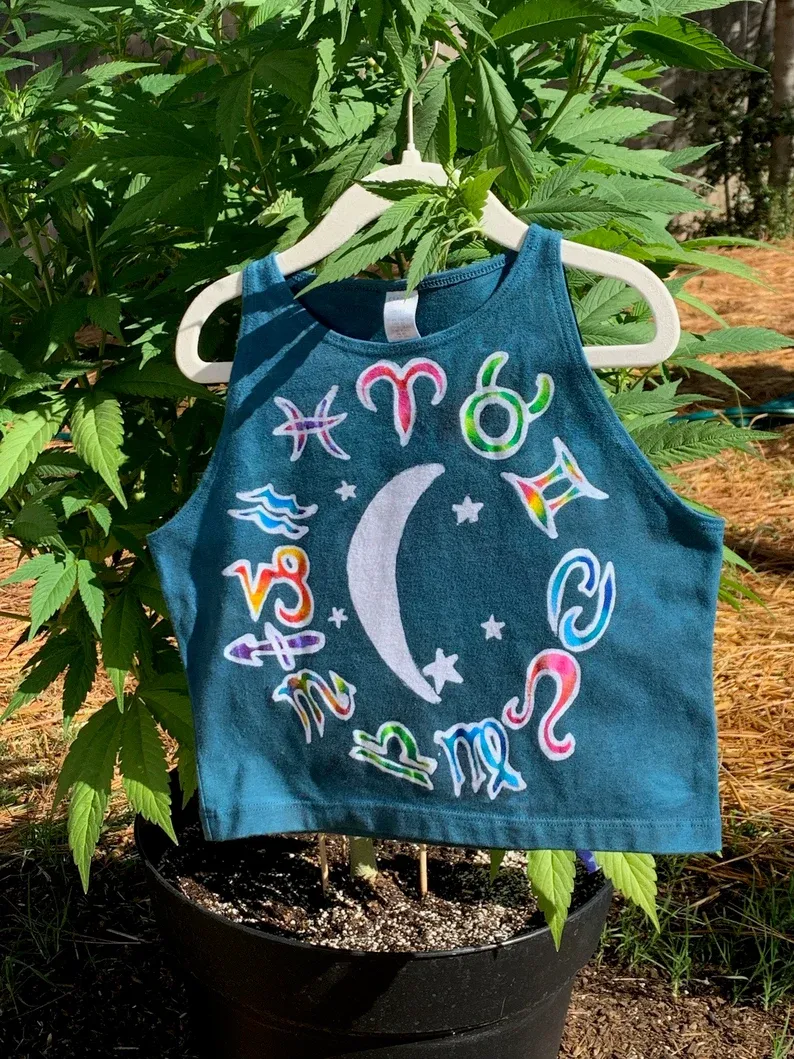 Astrology Signs crop Top