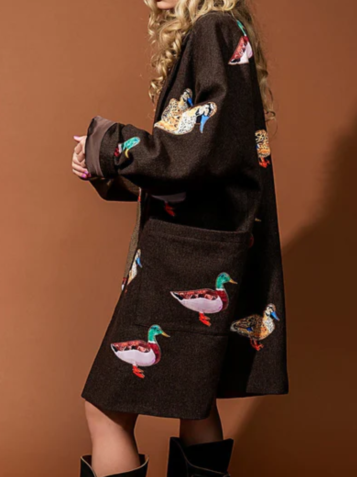 Lucky Duck half-checkered jacket