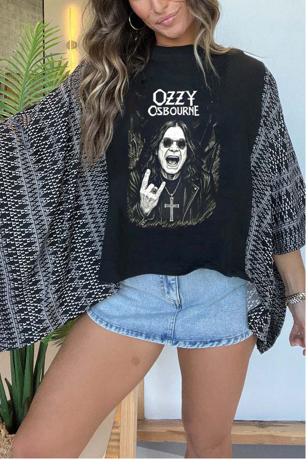 Ozzy Osbourne  Mix & Match Tee （No Patch）
