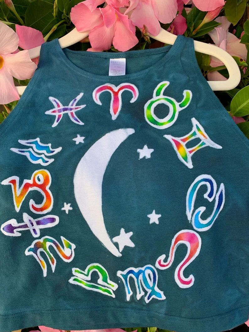 Astrology Signs crop Top