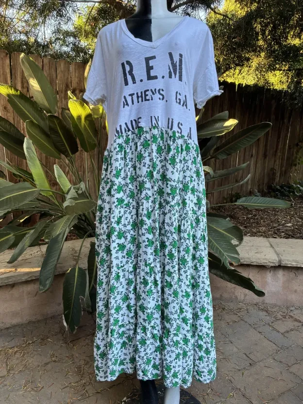 R.E.M. Patchwork Dress