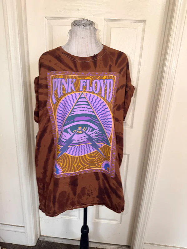 Pink Floyd Oversized Distressed Tee