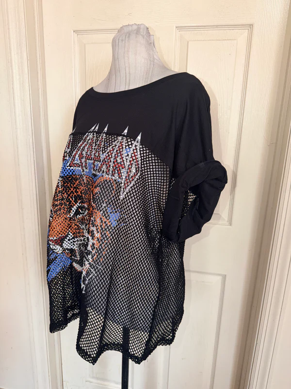 Def Leppard Oversized Jersey Tee