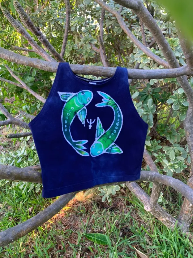 Pisces Crop Top