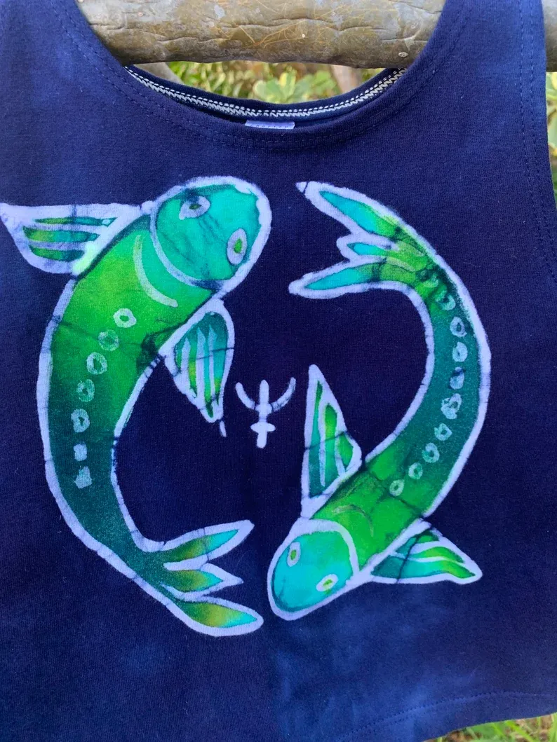 Pisces Crop Top