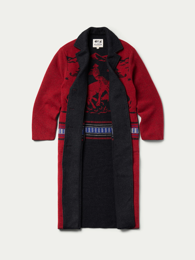 Women's blanket coat