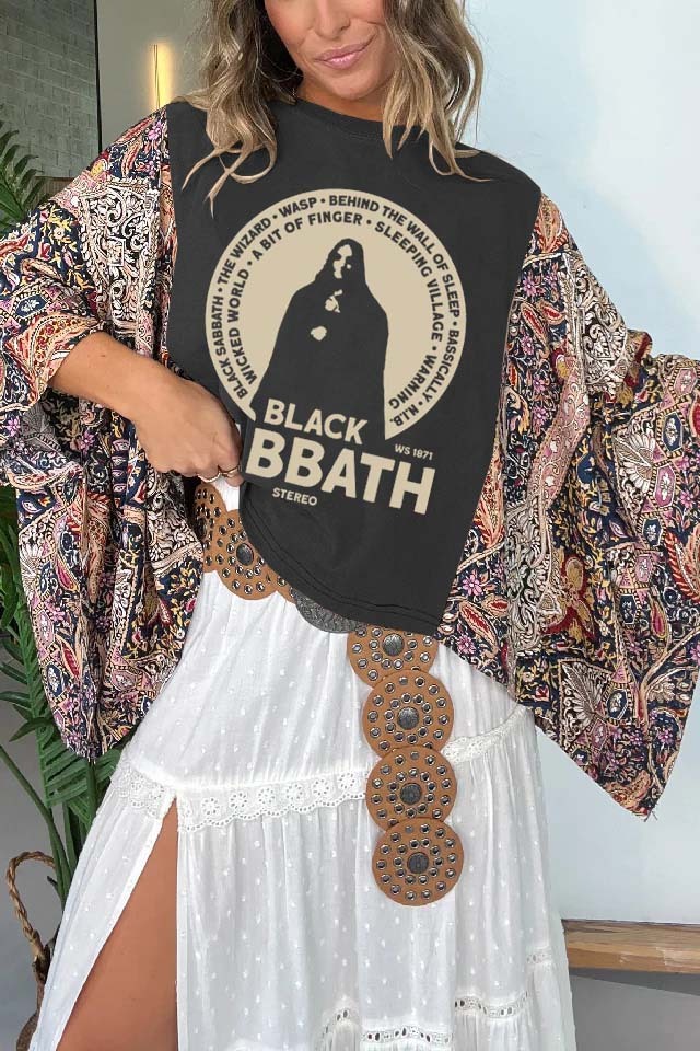 Blacksabbath Mix & Match Tee（No Patch）