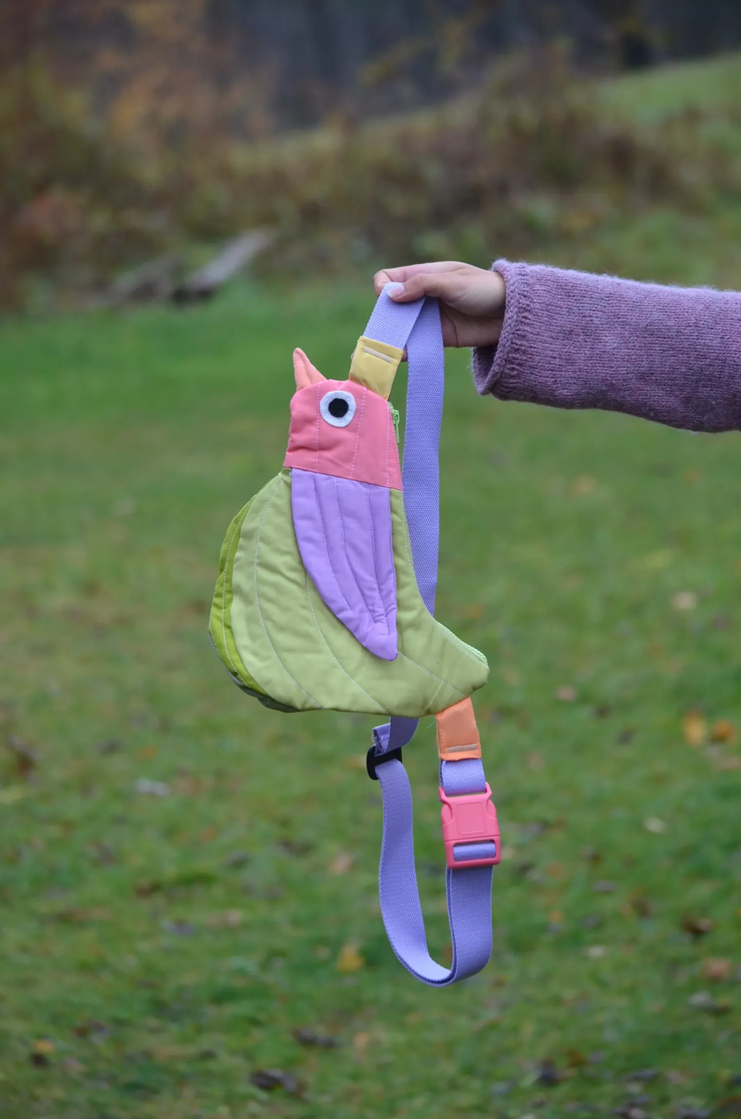 Pre-Order | Handcrafted-Fly Away Crossbody Bird Bag- Songbird