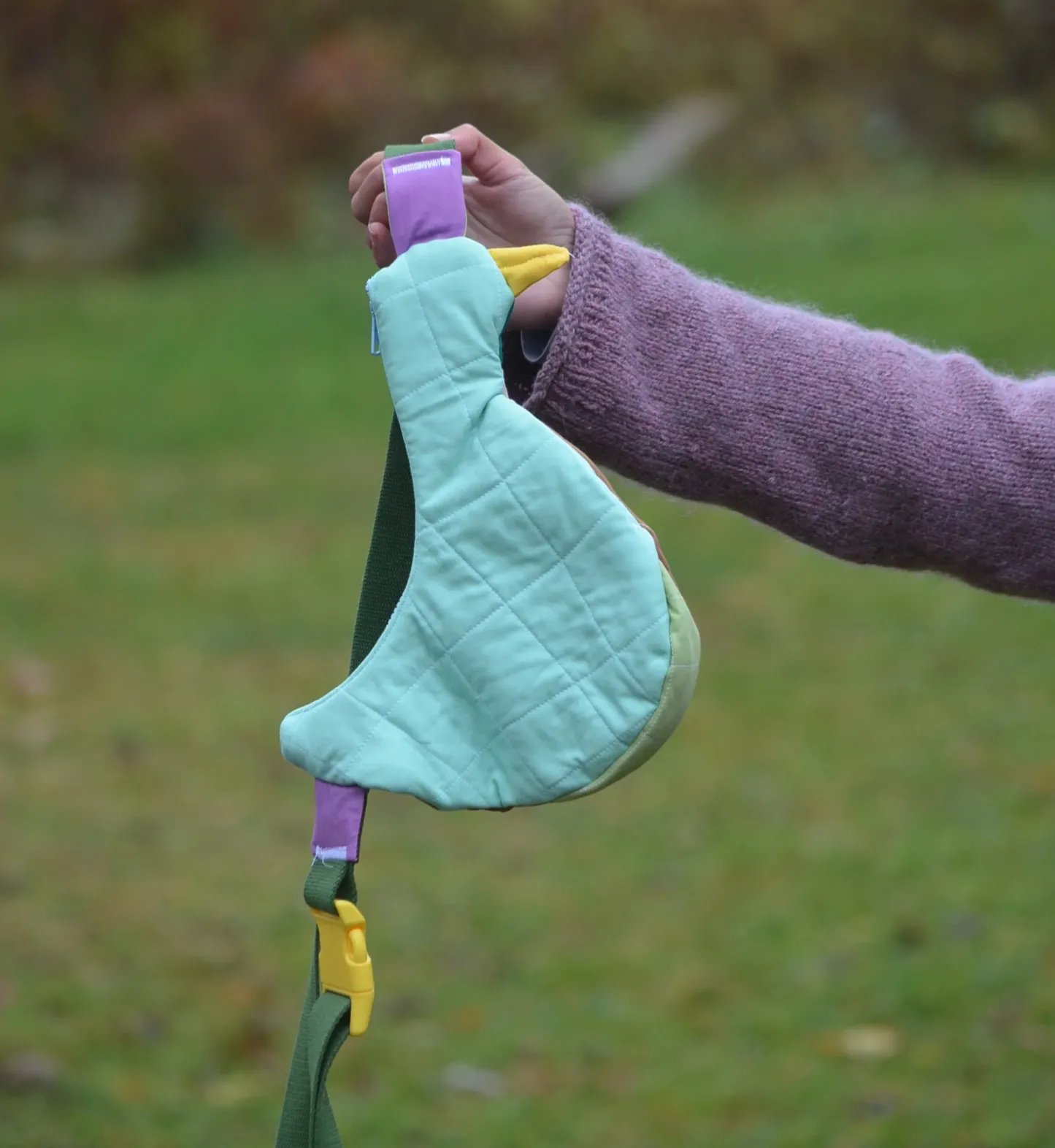 Pre-Order | Handcrafted-Fly Away Crossbody Bird Bag  - Duck