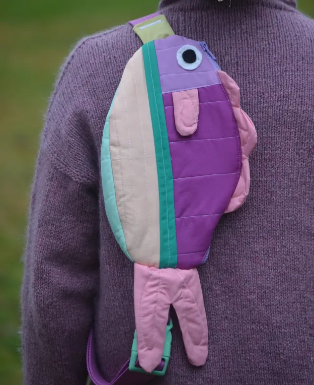 Pre-Order | Handcrafted-Swim Along Crossbody Fish Bag