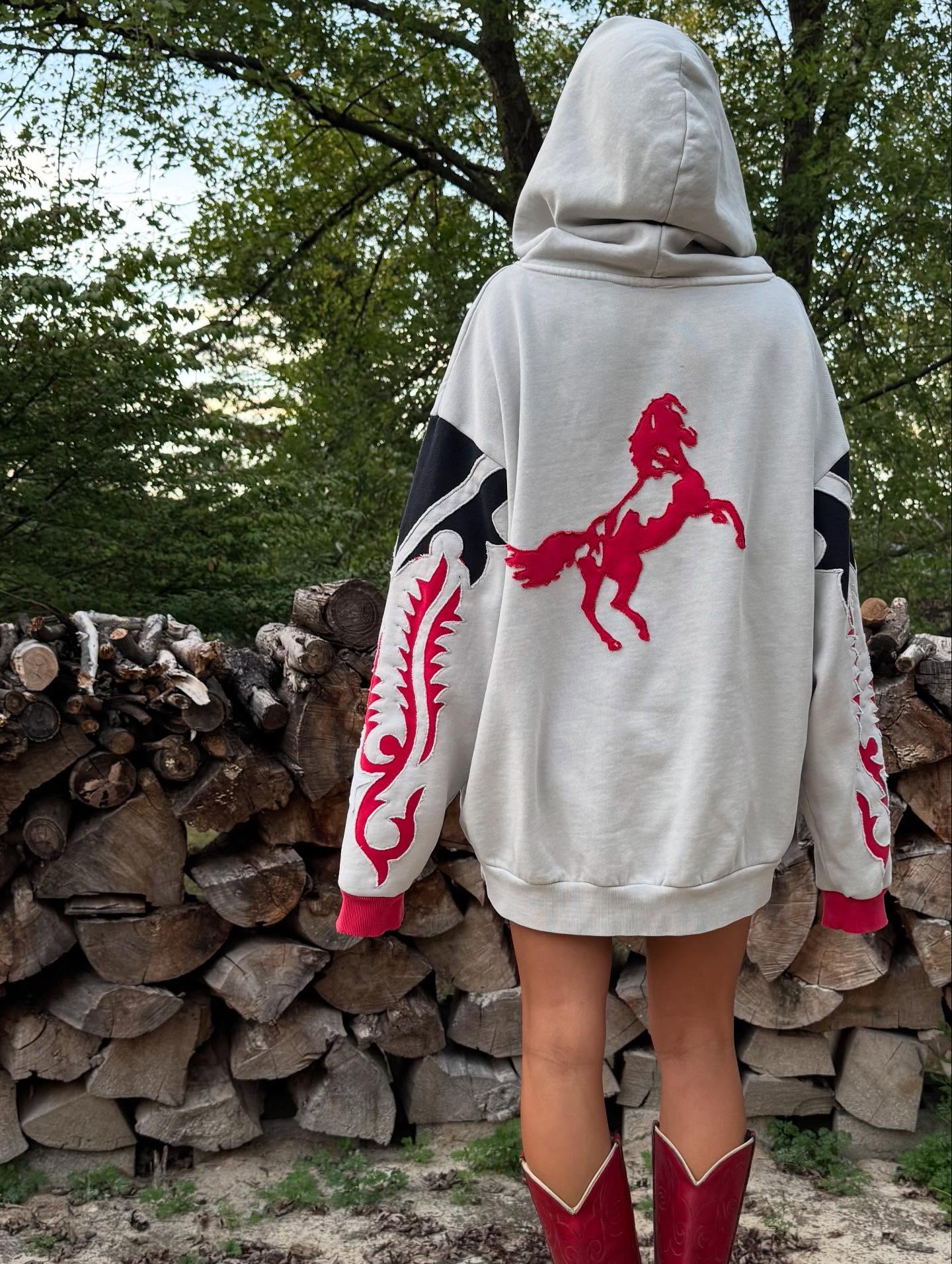 Cowboy Boot Hoodie
