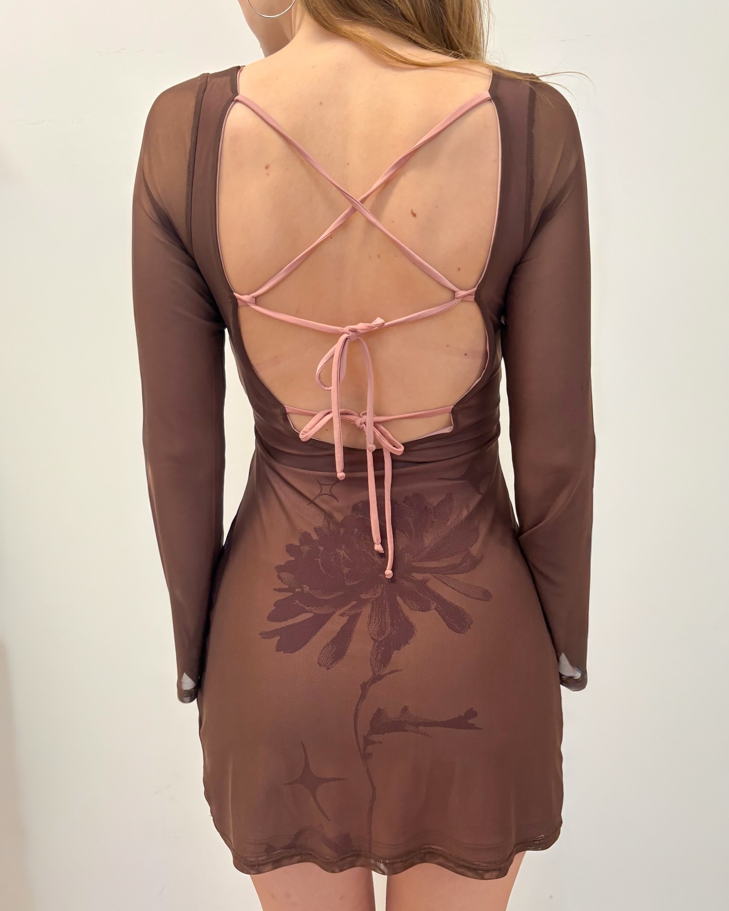 Peony Brown Dress