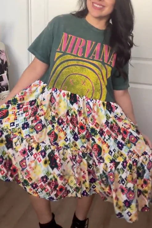 Nirvana T-shirt Dress