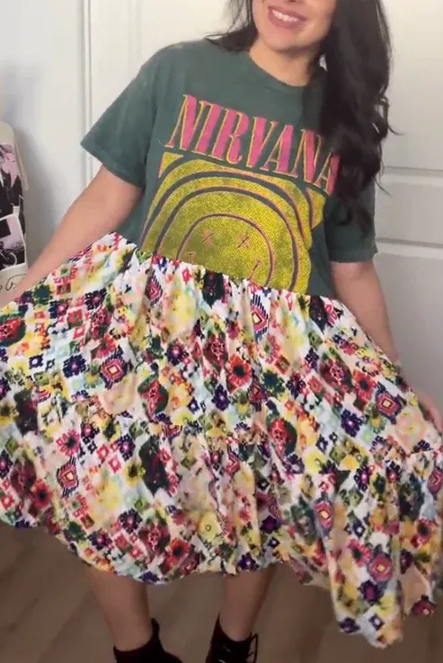 Nirvana T-shirt Dress