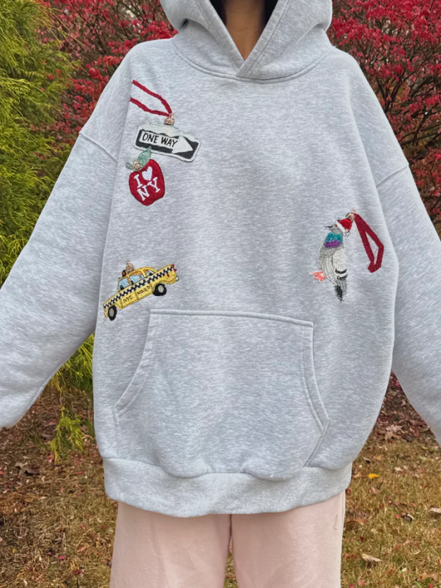 New York Christmas Hoodie