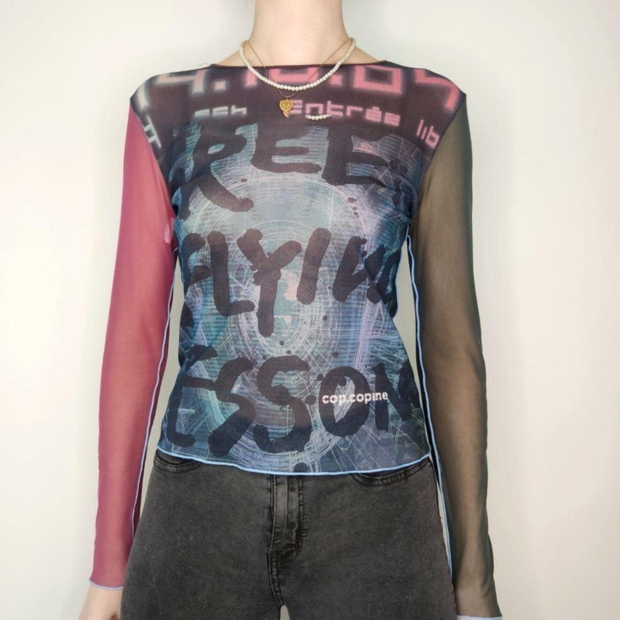 Police Section Pink Blue Long Sleeve