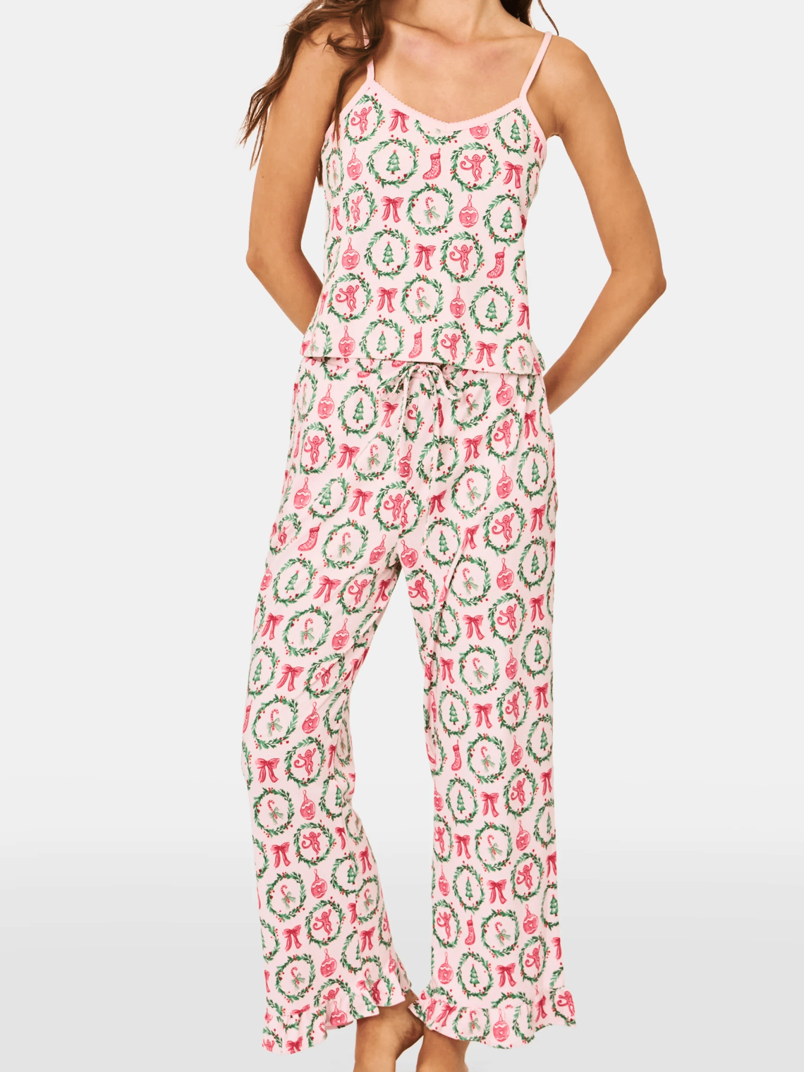 Christmas suspender set