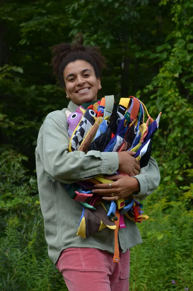 Pre-Order | Handcrafted-Fly Away Crossbody Bird Bag - Bluebird