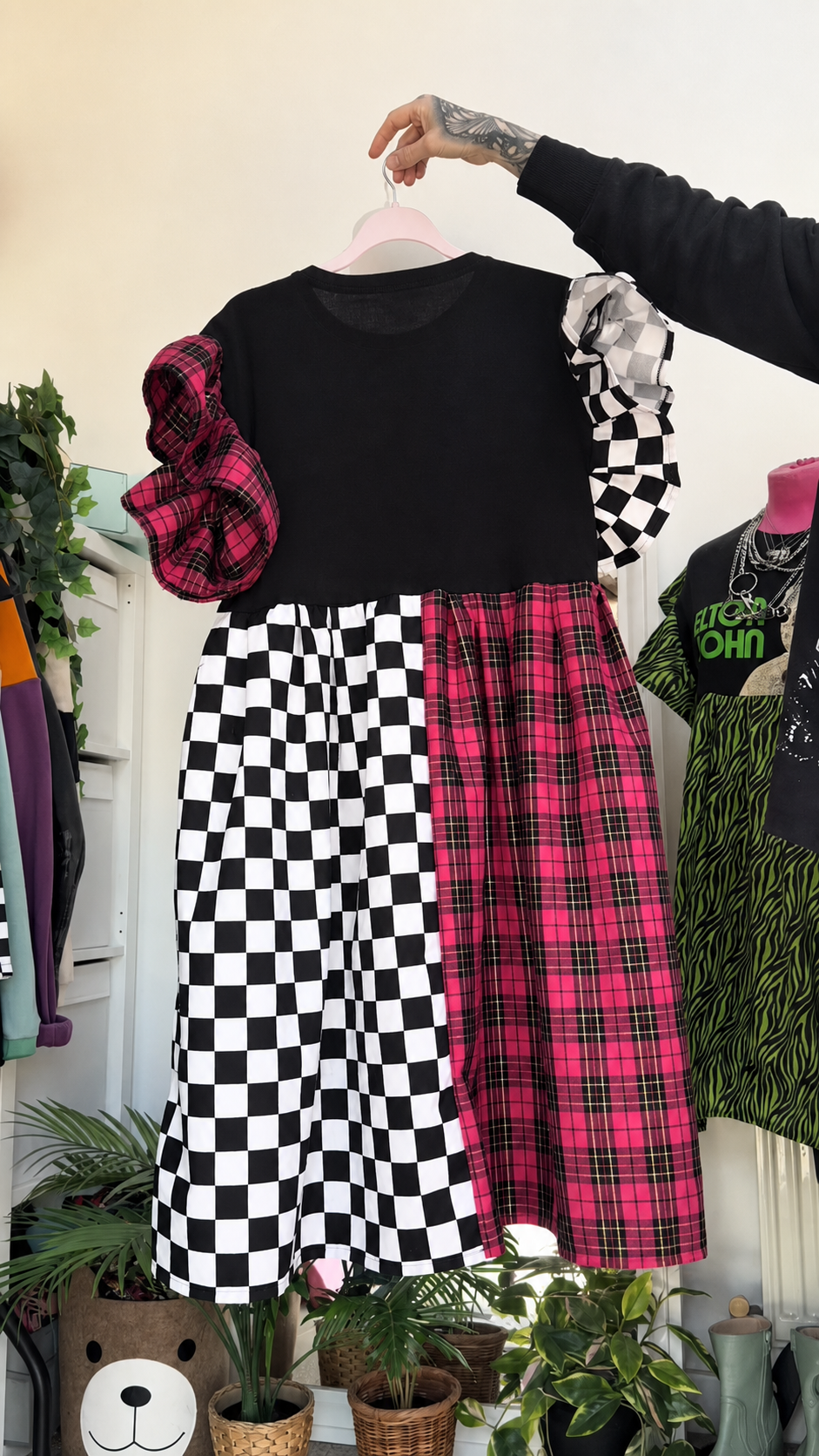 My Chemical Romance Upcycled Tee Dress