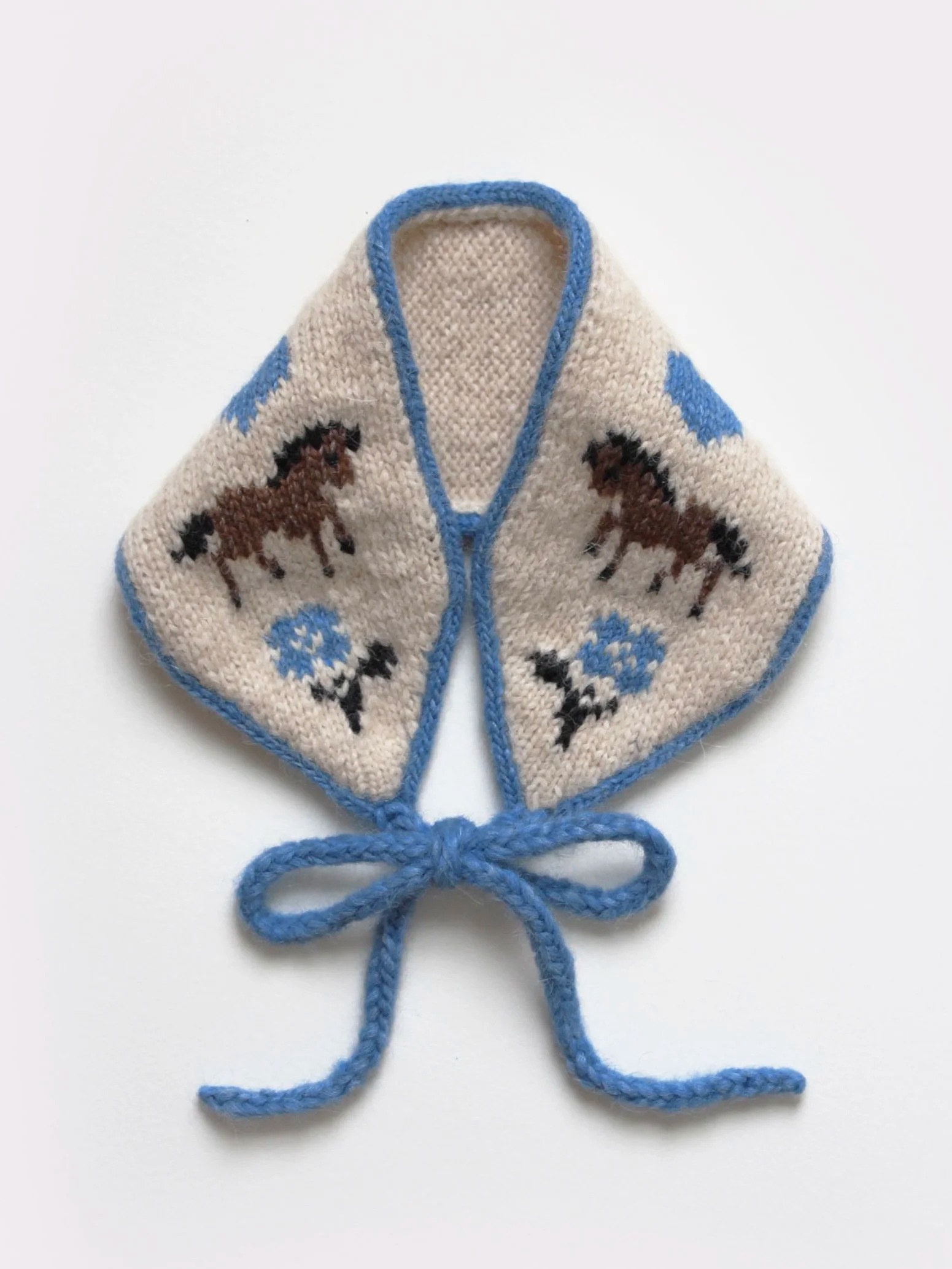 Knitted Pony Bonnet Band Headband