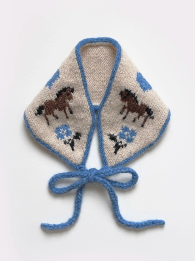 Knitted Pony Bonnet Band Headband