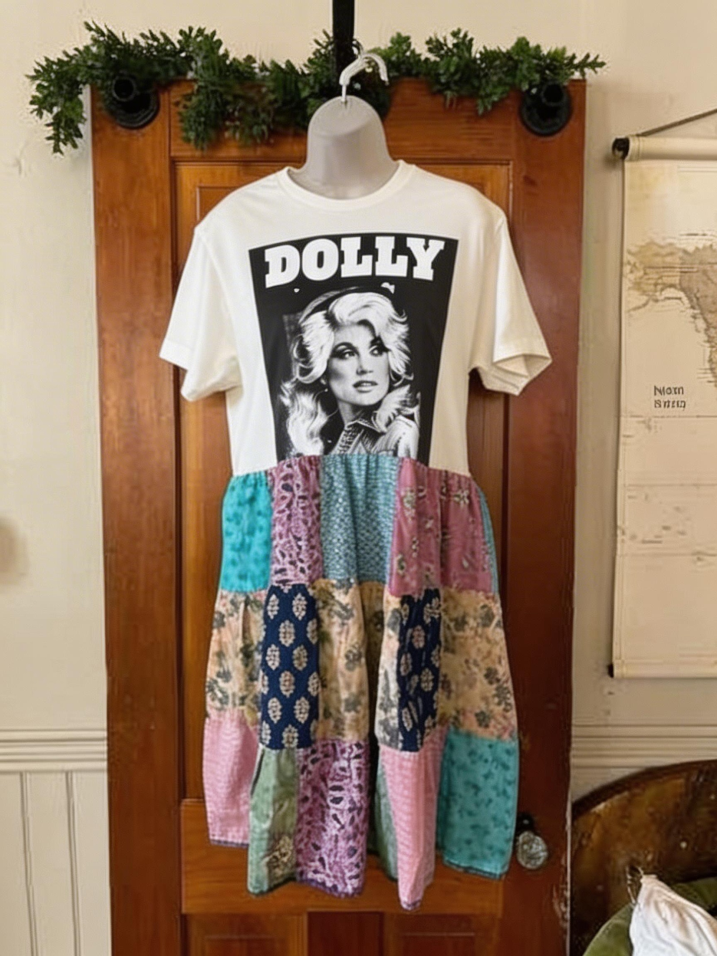 Dolly Patchwork Maxi Dress