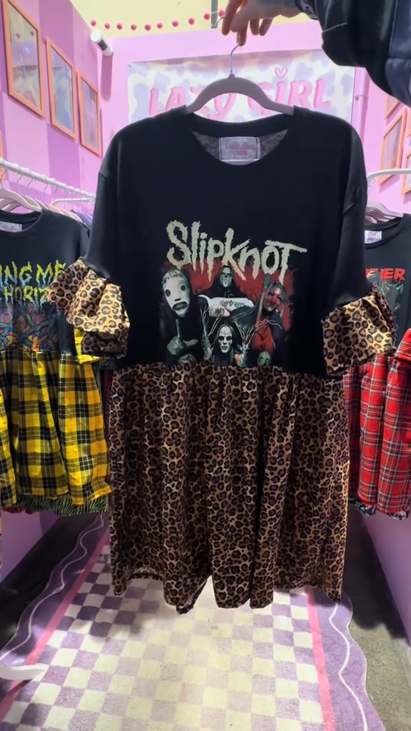 Slipknot Upcycled Tee Dress