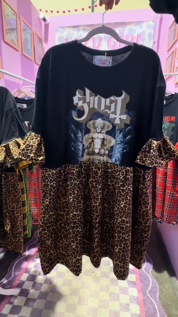 GhostUpcycled Tee Dress