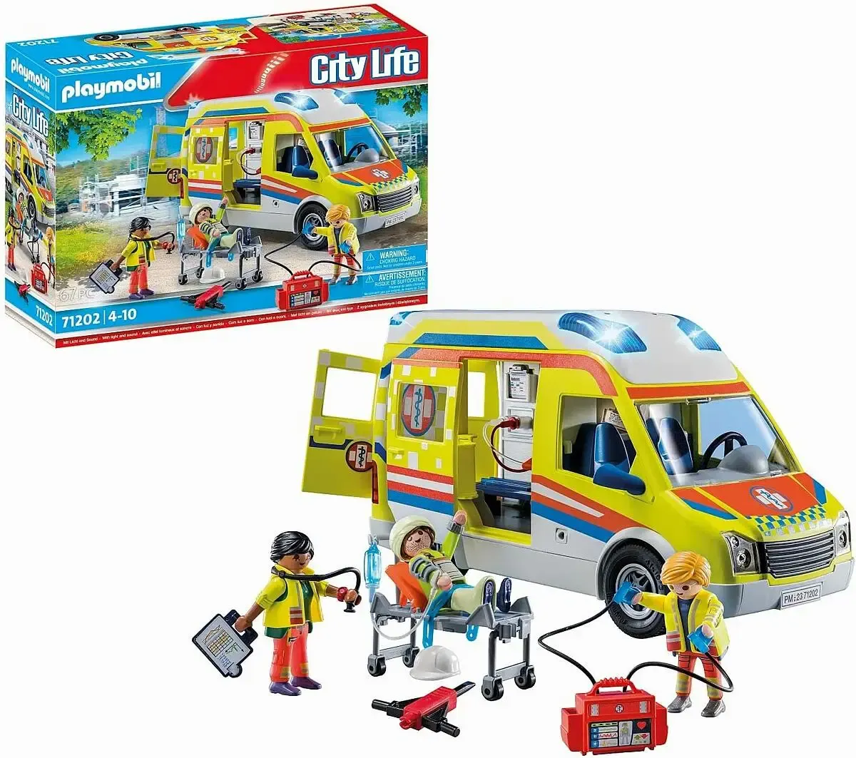 Ambulance avec effets lumineux Playmobil City Life 71202