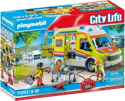 Ambulance avec effets lumineux Playmobil City Life 71202