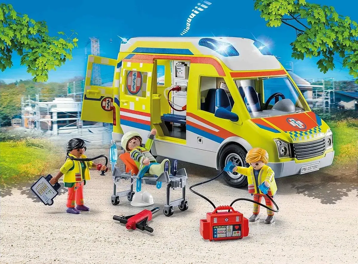 Ambulance avec effets lumineux Playmobil City Life 71202