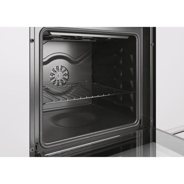 Four encastrable pyrolyse chaleur pulsée ROSIERES RFC3OP5579IN - noir - porte froide - 75l