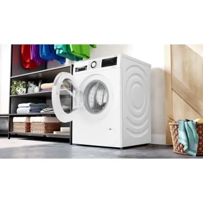 Lave-linge hublot BOSCH WGG04409FR SER4 - 9 kg - Induction - L60 cm - 1400 trs/min - Classe A - Blanc