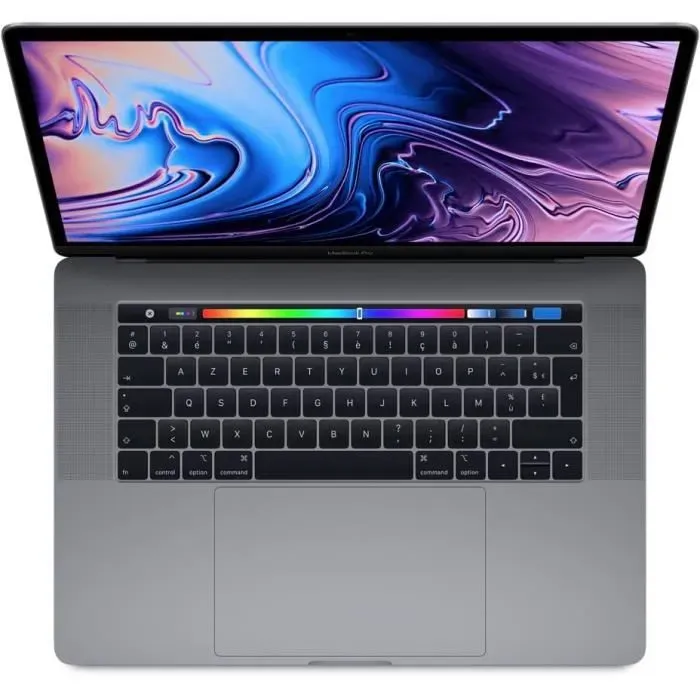 MacBook Pro 15,4" Retina avec Touch Bar - Intel Core i7 - RAM 16Go - 512Go SSD - Gris Sidéral