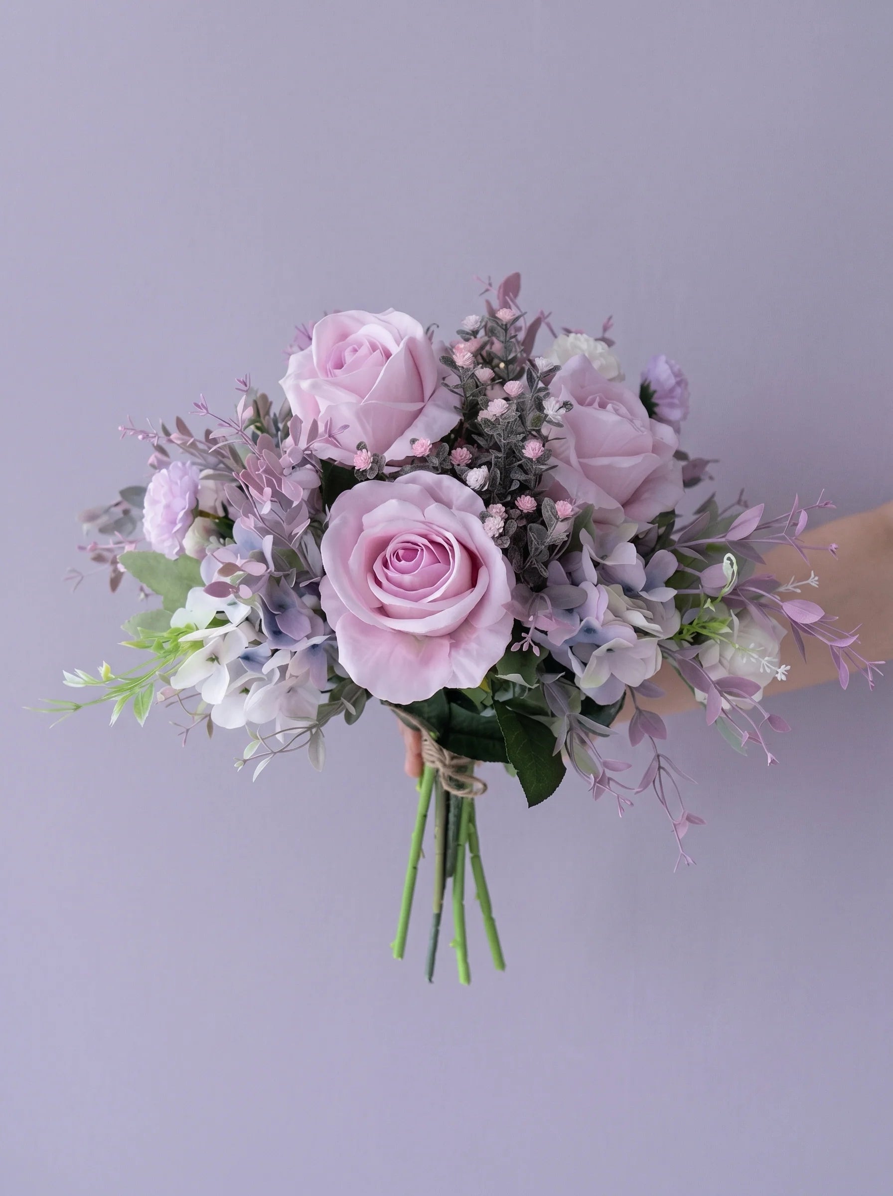 Blush Whisper Pink Artificial Floral Arrangement