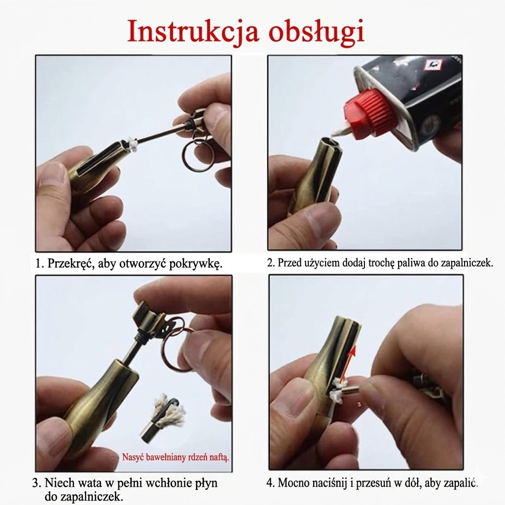 Zapalniczka, która nigdy nie gaśnie