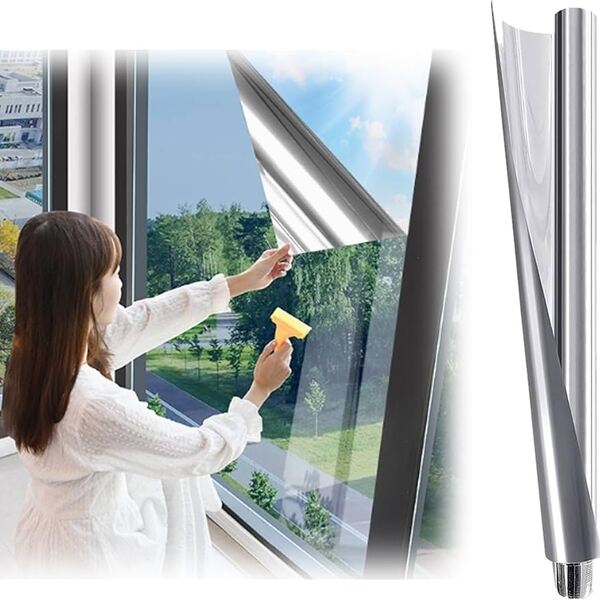 Samoprzylepna folia lustrzana (45 x 200 cm) | FOILBLISS