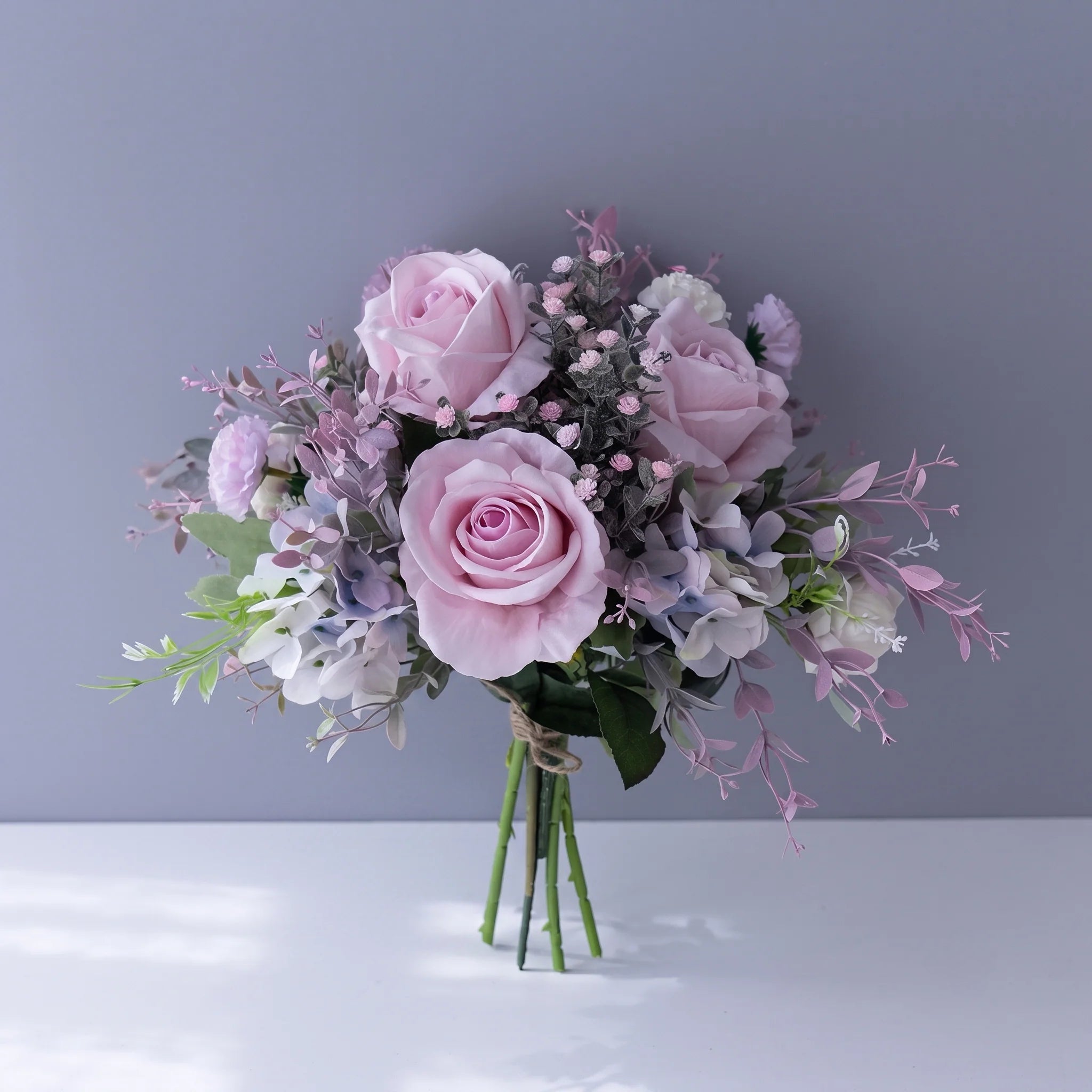 Blush Whisper Pink Artificial Floral Arrangement