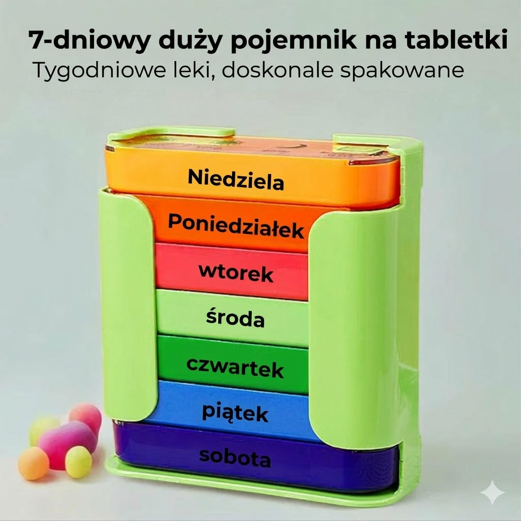 7-dniowy organizer na leki