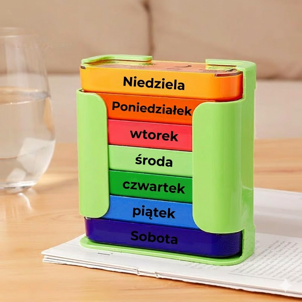 7-dniowy organizer na leki